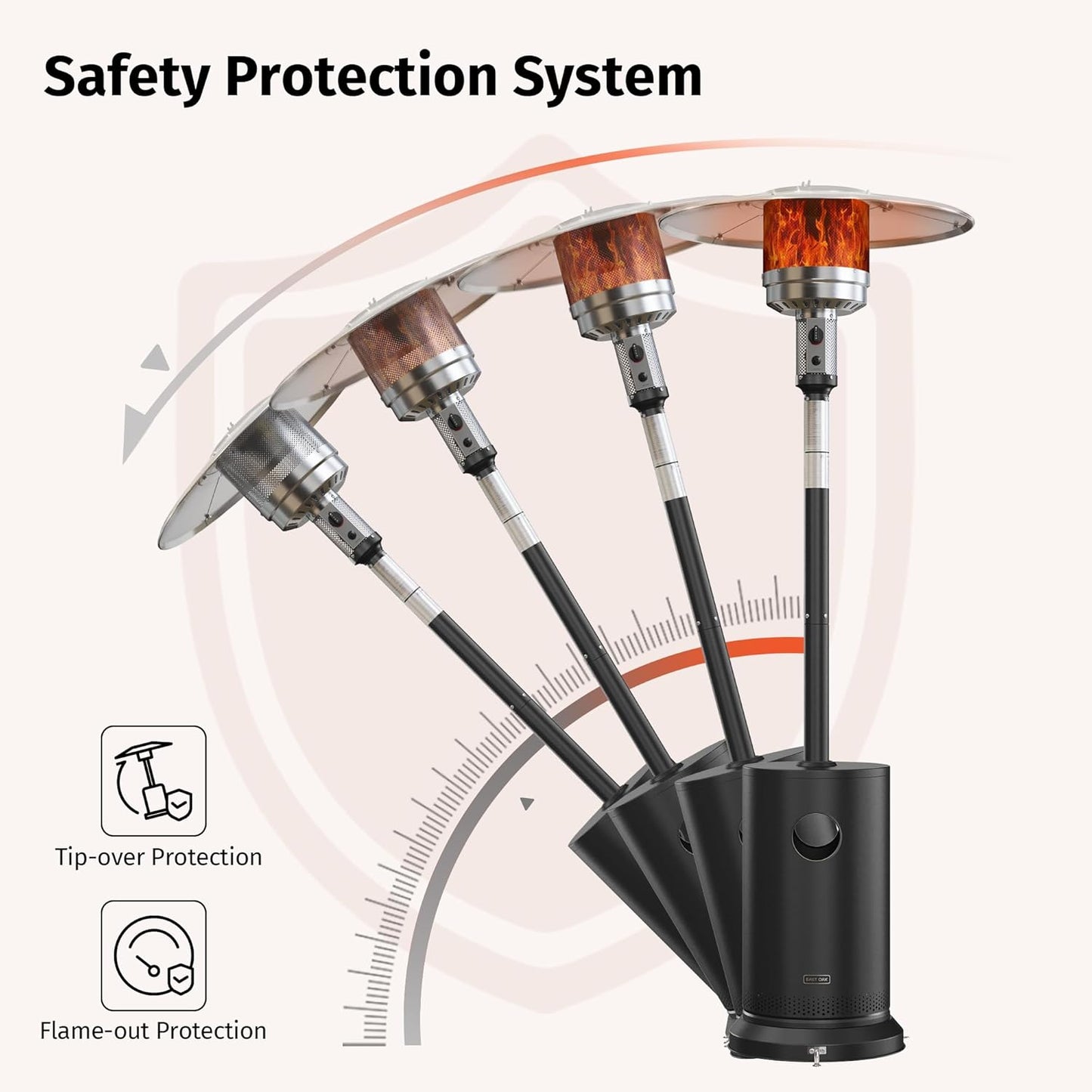 RIKOSTA - Patio Heater